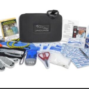 Jaguar OEM First Aid Kit – Hard Case Emergency Medical Set (Complete, Unused)